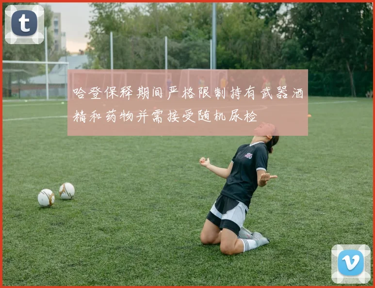 哈登保释期间严格限制持有武器酒精和药物并需接受随机尿检